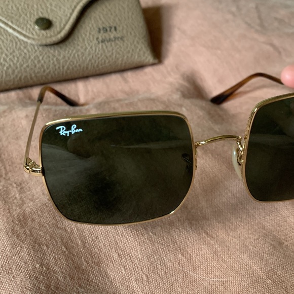 Ray-Ban Square 1971 Metal Sunglasses - Picture 5 of 5